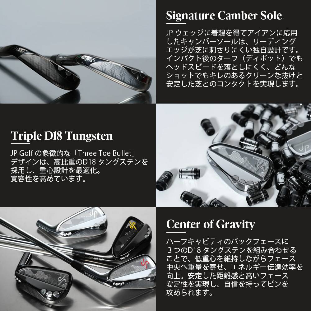 JP キャンバーアイアン