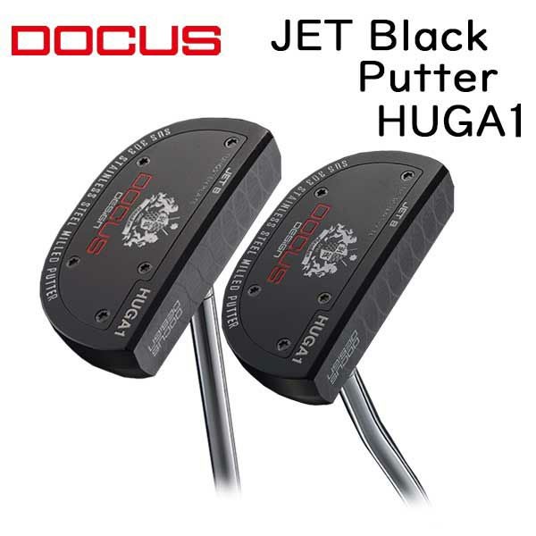 【レア品マイナス重心角】DOCUS HUGA1 パター DOCUS ドゥーカス JETBlack パター マレット型 HUGA1 Center / HUGA1