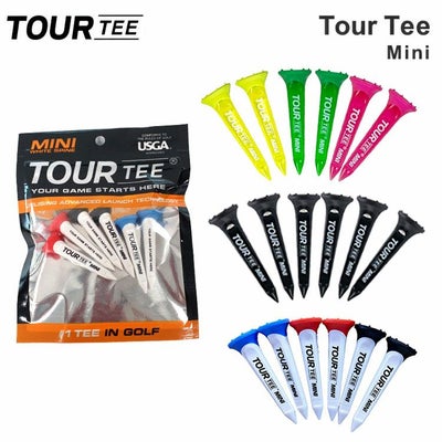 ツアーティーゴルフティーショートティーTourTeeMiniT-491ゴルフティーミニ6本パックネコポス対応