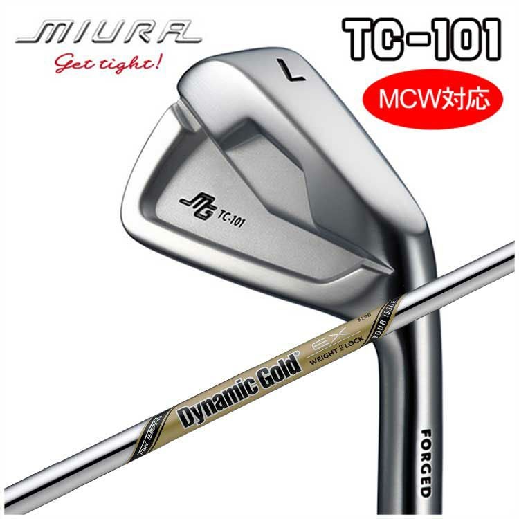 三浦技研 TC-101 アイアントゥルーテンパーダイナミックゴールド EX