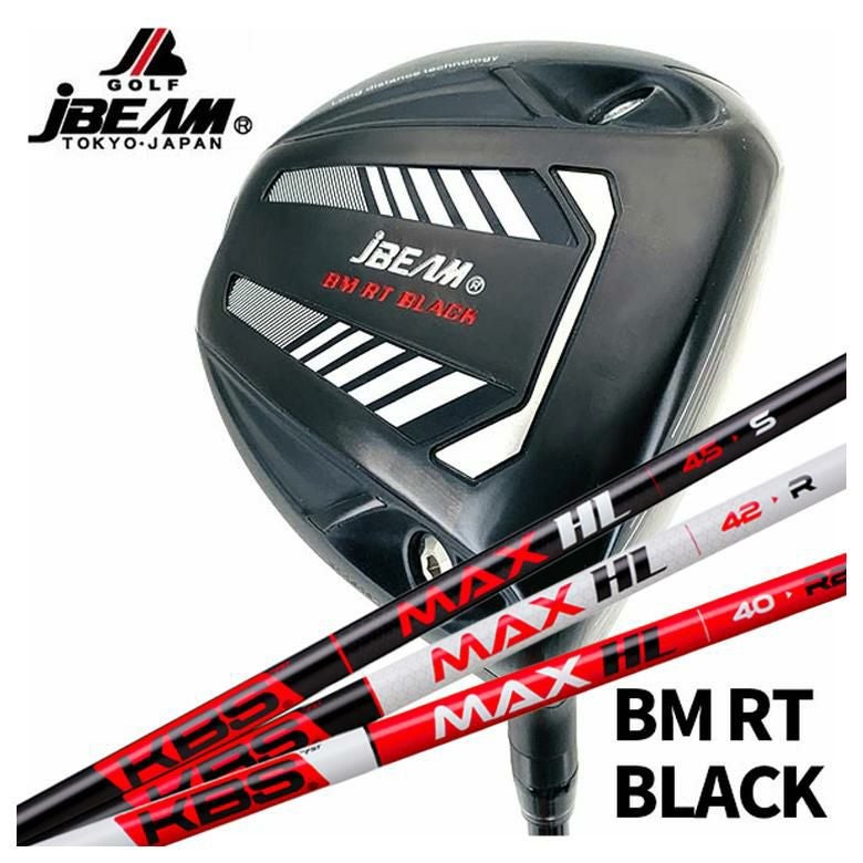 特注カスタムクラブ】JBEAM（Jビーム）BM RT BLACK ドライバーKBS MAX