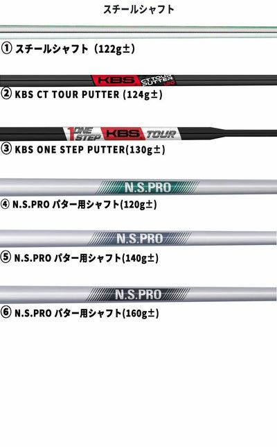 PXGバトルレディ2BATTLEREADYブラックジャックパターBLACKJACKPUTTER