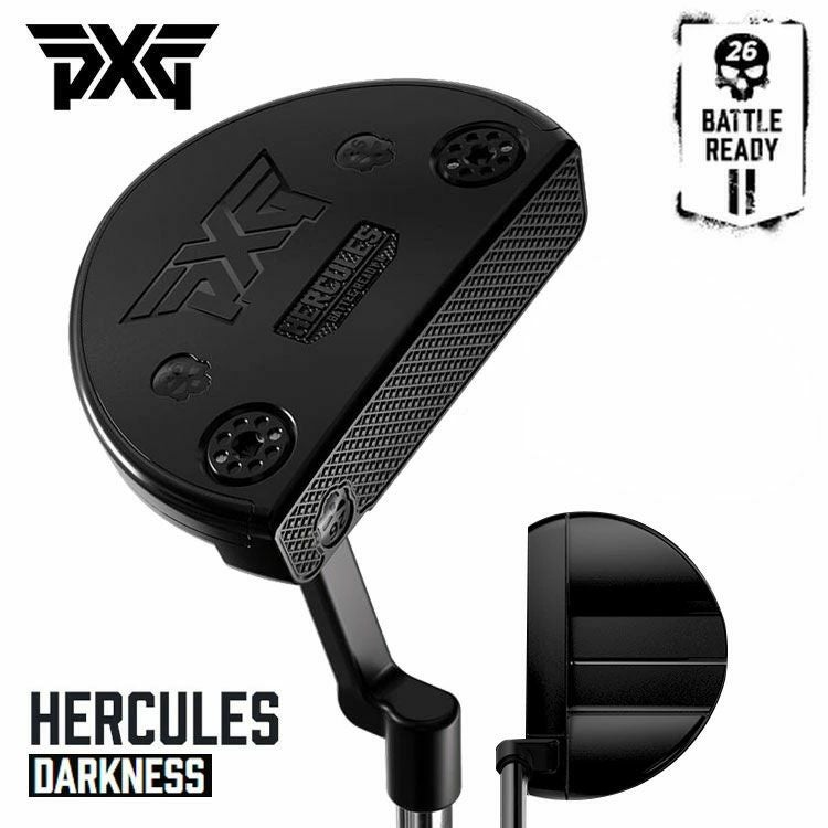 DXL パター 黒 PXG バトルレディ2 BATTLE READY2 DARKNESSヘラクレス パター