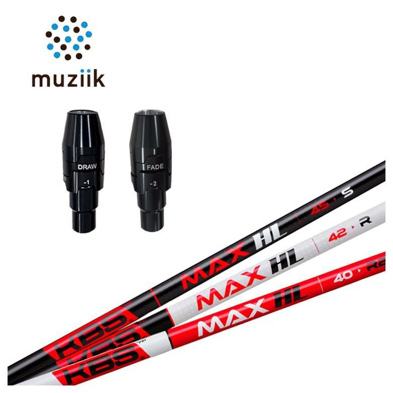 シャフトKBS MAX HL 40 R2 【ピン用スリーブ付き】 スリーブ付きシャフト】 ムジーク muziik スリーブ付シャフトKBS MAX