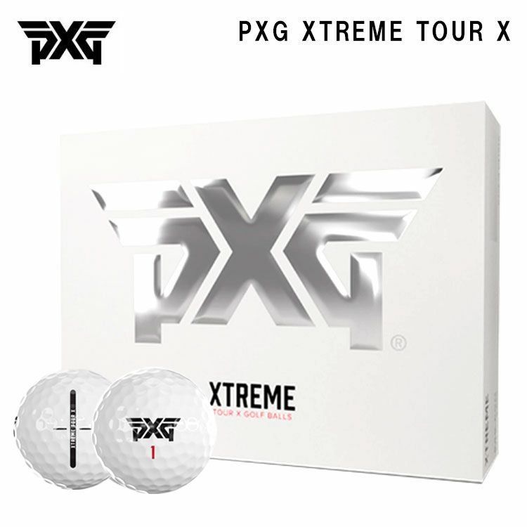 PXG XTREME ゴルフボール 12個入り 4セット PXG エクストリーム ツアー エックスゴルフボール 1ダース(12球)XTREME