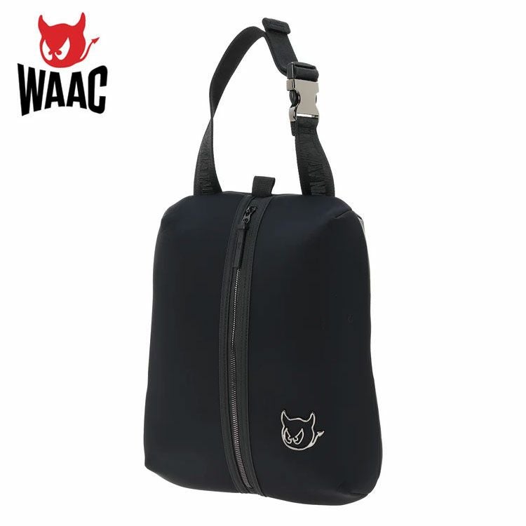 WAAC ゴルフシューズケース WAAC シューズケースワック SHOE CASE072244821 ブラック シューズ