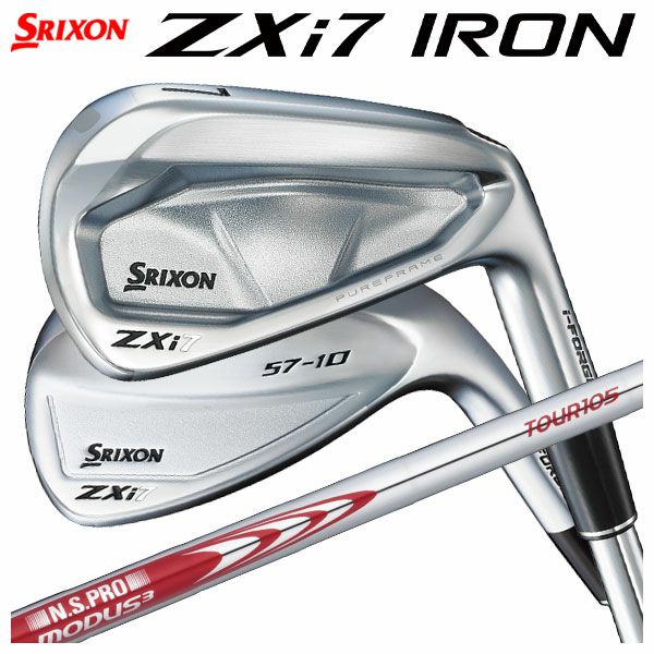 SRIXON スリクソン ZX7 アイアン 5本 DG S200 スリクソン ZXi7 アイアン #5-Pw(6本セット)N.S.PRO MODUS3 TOUR 105
