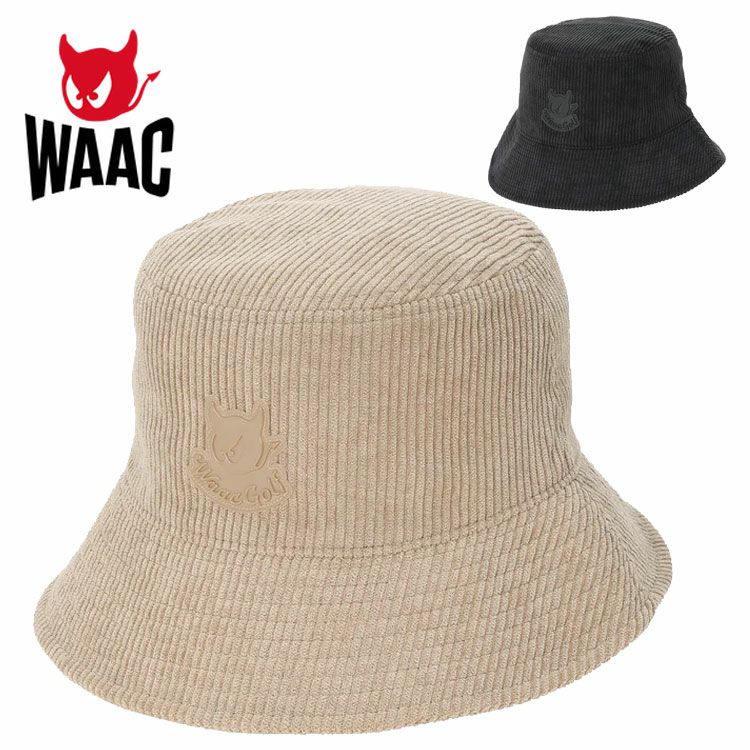 ワック WAACユニセックス コーデュロイ バケハUNISEX バケットハット
