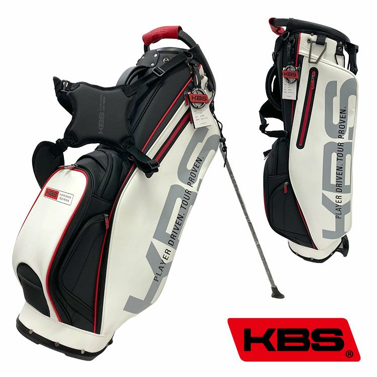 数量限定】 KBS ゴルフスタンド キャディバッグ 9インチブラック