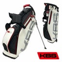 数量限定】 KBS ゴルフスタンド キャディバッグ 9インチブラック 