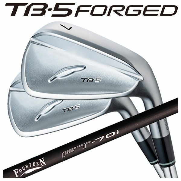 フォーティーン TB-5 フォージド アイアンFT-70i カーボンシャフト#6