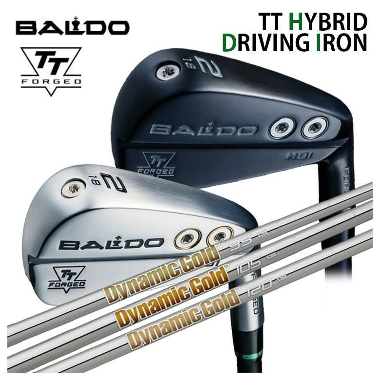 特注カスタムクラブ】BALDO バルドTT HYBRID DRIVING IRONハイブリッド