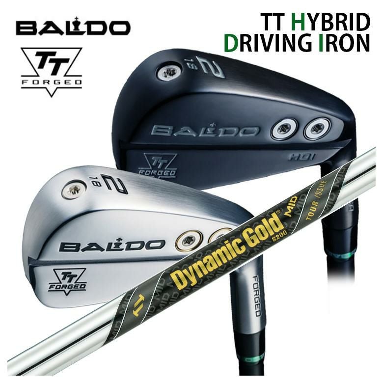 特注カスタムクラブ】BALDO バルドTT HYBRID DRIVING IRONハイブリッド