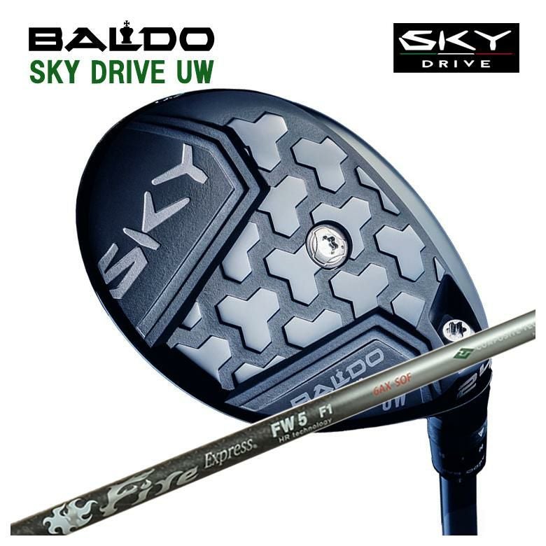 バルド　スカイドライブ　UW 24度　ヘッドカバーなし BALDO SKY DRIVE UWバルド スカイドライブ ユーティリティウッド