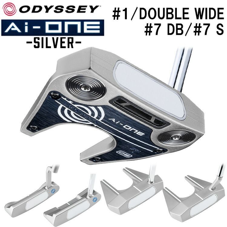 オデッセイ Ai-One パター Putter SILVERシルバー仕上げ#1 CH/DOUBLE
