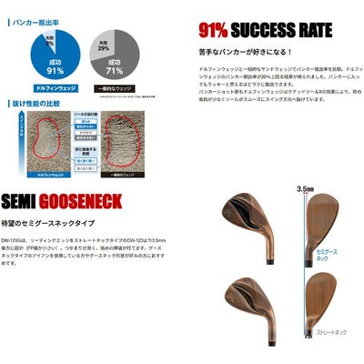 【特注カスタムクラブ】キャスコ(Kasco)ドルフィンウェッジDW-123クロムN.S.PROモーダス3Tour105シャフト