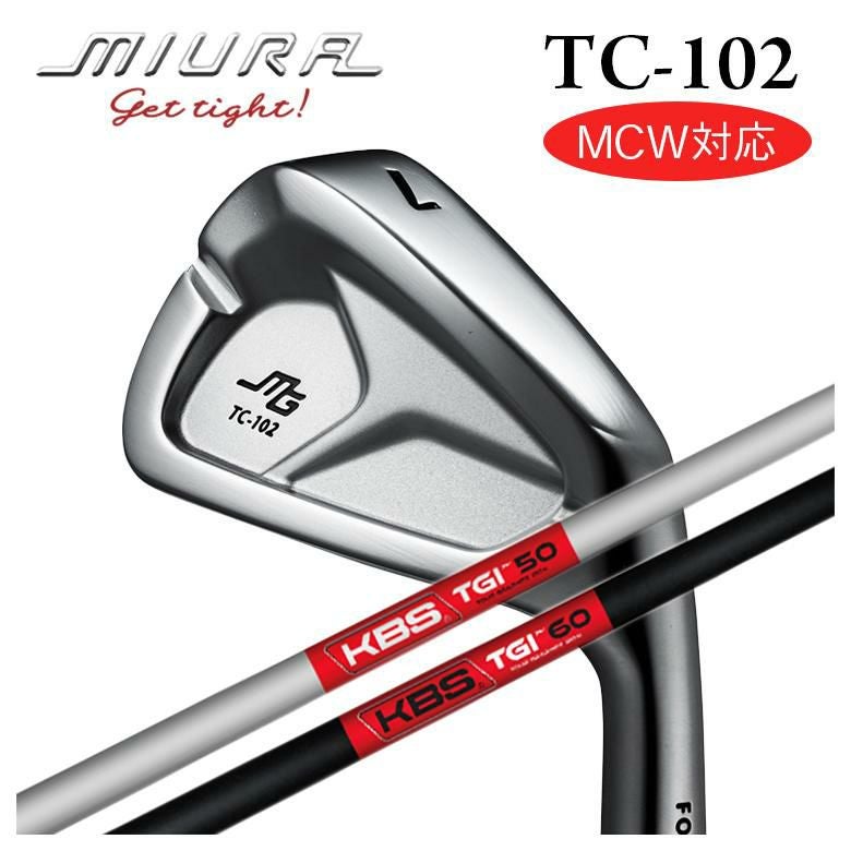 三浦技研　TC-102アイアン　モーダス110S 5〜PW 三浦技研 TC-102 アイアンセット 6本 #5-Pw モーダス110(S) 三浦技研