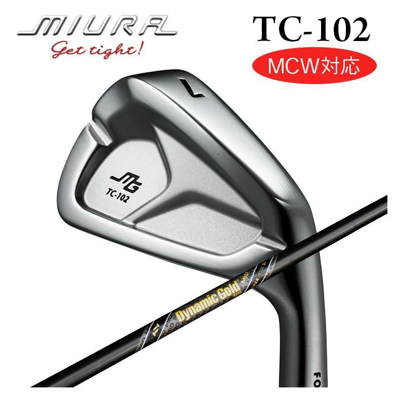 三浦技研 TC-102 アイアントゥルーテンパーダイナミックゴールドMID 95