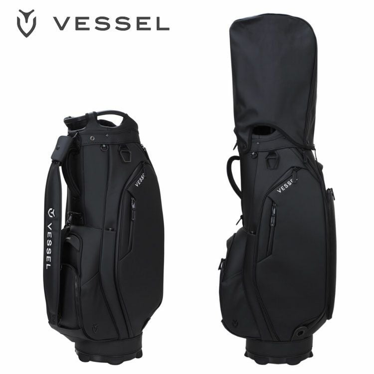ベゼル　Lux 7 JP キャディバック　 　本革ヘッドカバー 5点セット付 VESSEL LUX 7 JP（日本限定モデル）｜ベゼル｜キャディバッグ｜カート