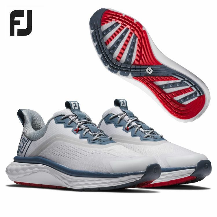 FJ ゴルフシューズ ホワイト フットジョイ FJ ゴルフシューズメンズ クオンタム レーストMEN'S