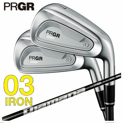 プロギアPRGR02アイアンPRGR純正DiamanaTMFORPRGRシャフト#6～Pw(5本セット)