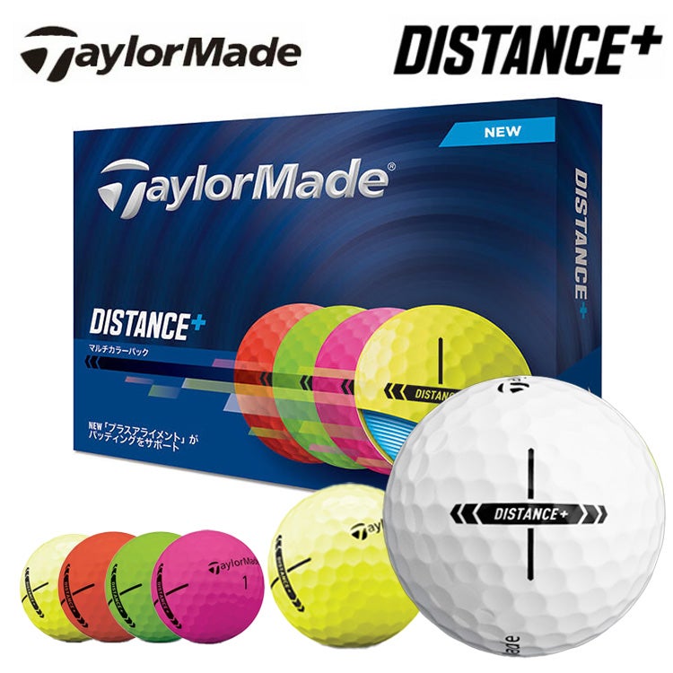 テーラーメイド ゴルフボールディスタンスプラス Distance+1ダース 12