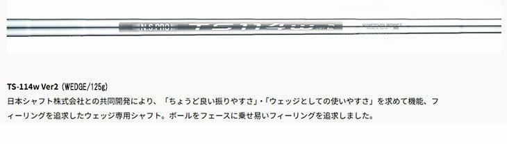 フォーティーン(FOURTEEN)RM-α(クロム)ウェッジN.S.PROTS-101wスチールシャフト