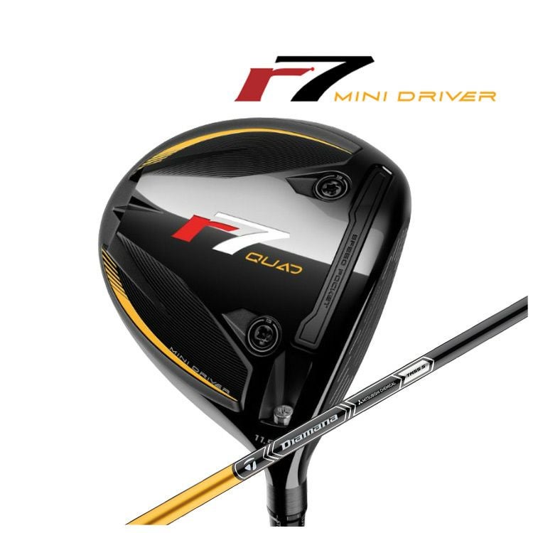 テーラーメイド R7 Quad Mini Driver2025 r7QMD Diamana SILVER TM55