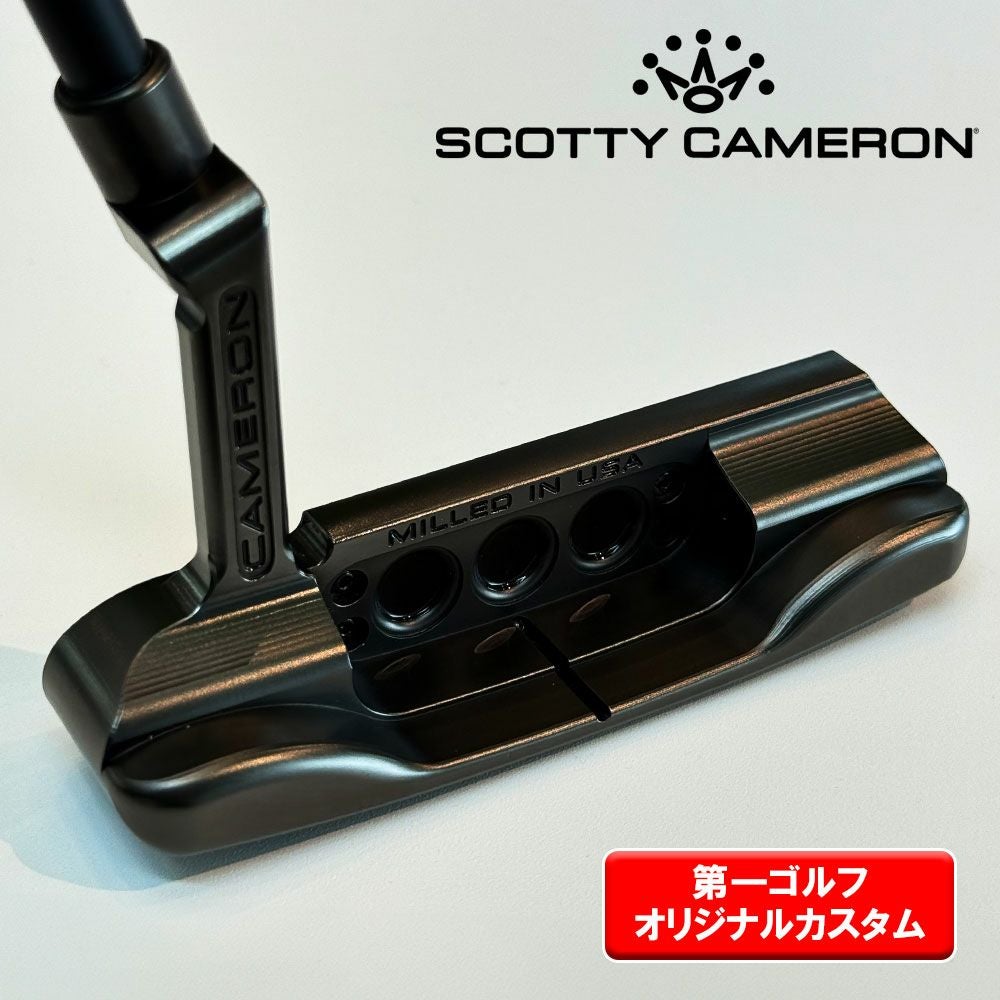 スコッティキャメロン スタジオスタイル 2025 NPT パター DLCブラック