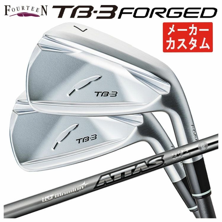 メーカーカスタム】フォーティーン TB3 フォージド アイアン サテン