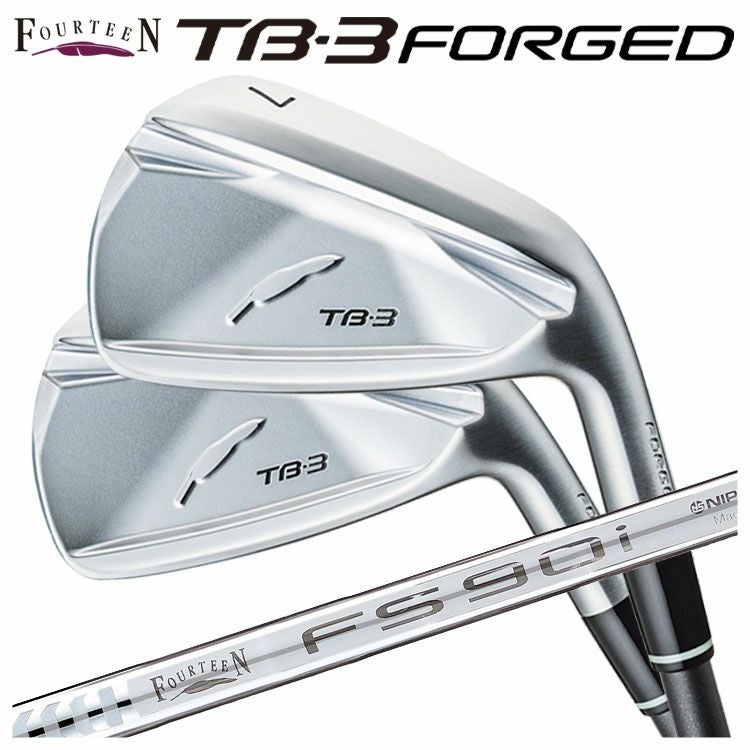 フォーティーン TB3 フォージド アイアン サテン仕上げ FS-90i