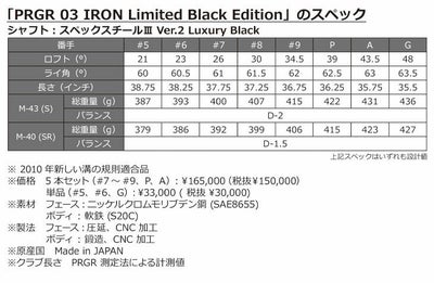 プロギアPRGR02アイアンPRGR純正DiamanaTMFORPRGRシャフト#6～Pw(5本セット)