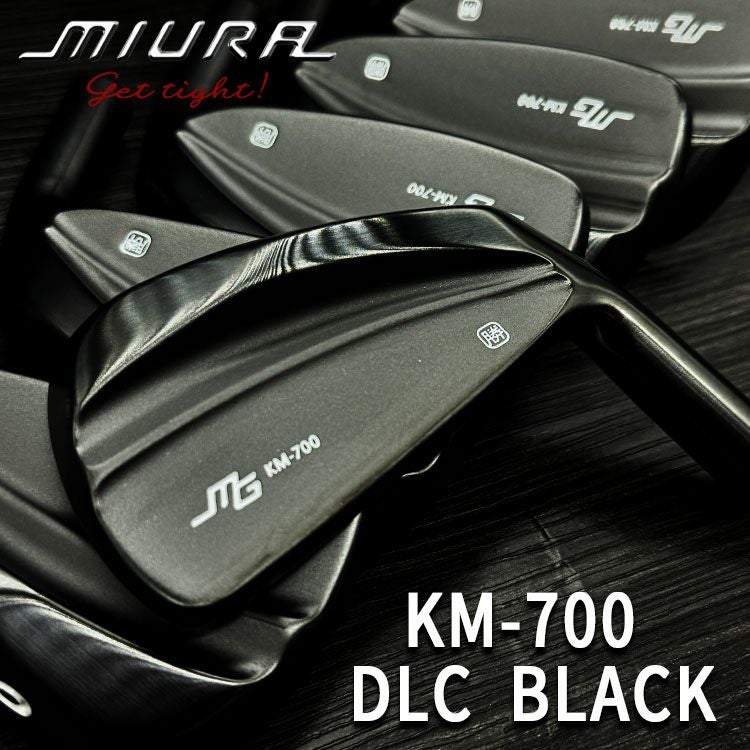 三浦技研 KM-700 アイアン【ブラックDLC仕上げ】【#5-PW 6本組み