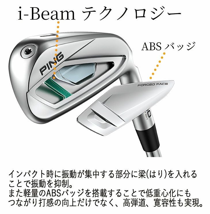 【11月11日発売予定・予約受付中】PINGG430アイアンダイナミックゴールドシャフト#6-PW・45°(6本組)日本正規品