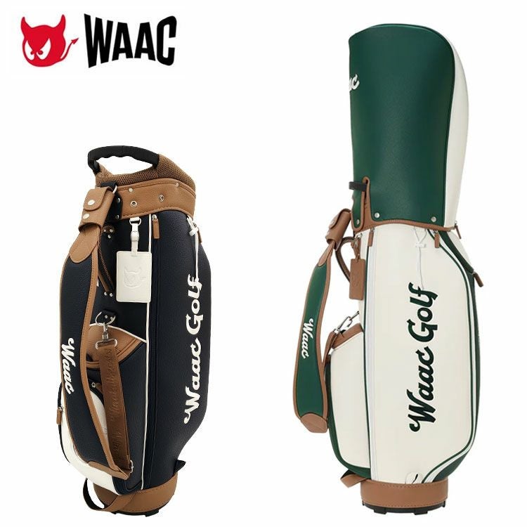 WAAC ワック カートキャディバッグ9型 ユニセックス グレイニー