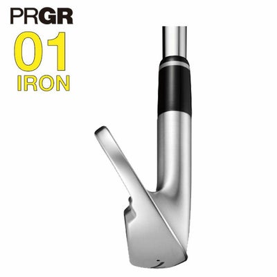 プロギアPRGR01アイアンスペックスチールVer.2M-43(S)シャフト#6～Pw(5本セット)