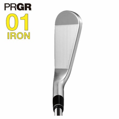 プロギアPRGR01アイアンスペックスチールVer.2M-43(S)シャフト#6～Pw(5本セット)