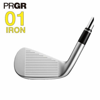 プロギアPRGR01アイアンスペックスチールVer.2M-43(S)シャフト#6～Pw(5本セット)
