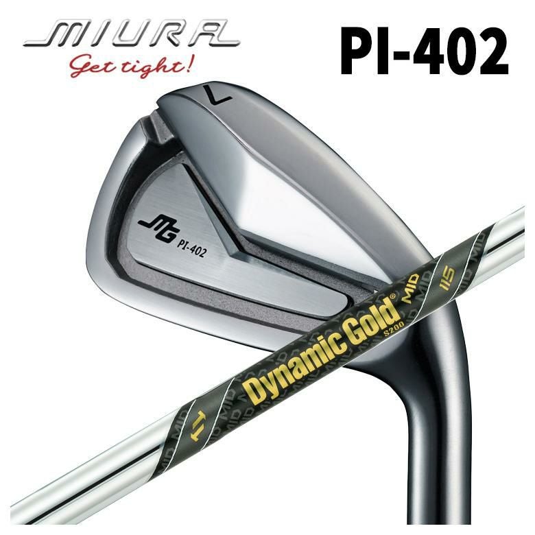 三浦技研 PI-402 アイアントゥルーテンパーダイナミックゴールド DG