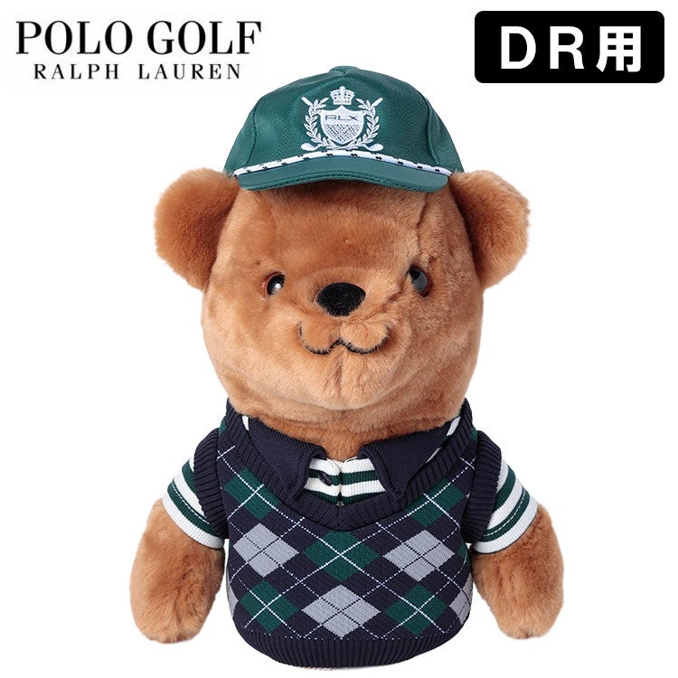 POLO GOLF ラルフローレン ポロベア ドライバー ヘッドカバー ゴルフ ポロ ラルフローレンシーズナル ベア ヘッドカバー ドライバー用POLO