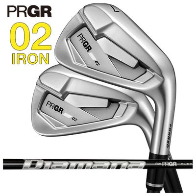 プロギアPRGR01アイアンスペックスチールVer.2M-43(S)シャフト#6～Pw(5本セット)