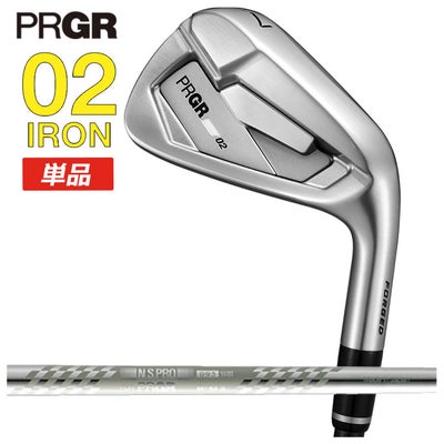プロギアPRGR01アイアンスペックスチールVer.2M-43(S)シャフト#6～Pw(5本セット)