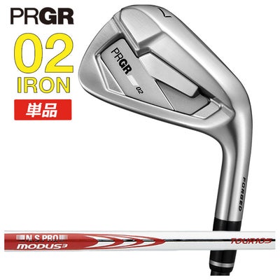プロギアPRGR01アイアンスペックスチールVer.2M-43(S)シャフト#6～Pw(5本セット)