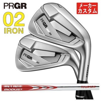 プロギアPRGR01アイアンスペックスチールVer.2M-43(S)シャフト#6～Pw(5本セット)
