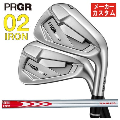 プロギアPRGR01アイアンスペックスチールVer.2M-43(S)シャフト#6～Pw(5本セット)