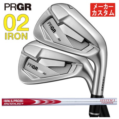 プロギアPRGR01アイアンスペックスチールVer.2M-43(S)シャフト#6～Pw(5本セット)