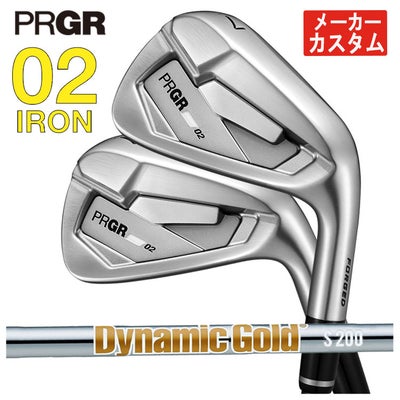プロギアPRGR01アイアンスペックスチールVer.2M-43(S)シャフト#6～Pw(5本セット)