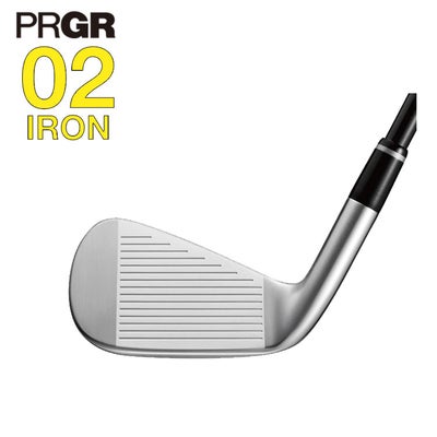 プロギアPRGR01アイアンスペックスチールVer.2M-43(S)シャフト#6～Pw(5本セット)