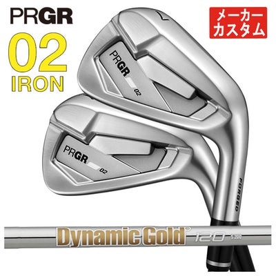 プロギアPRGR01アイアンスペックスチールVer.2M-43(S)シャフト#6～Pw(5本セット)