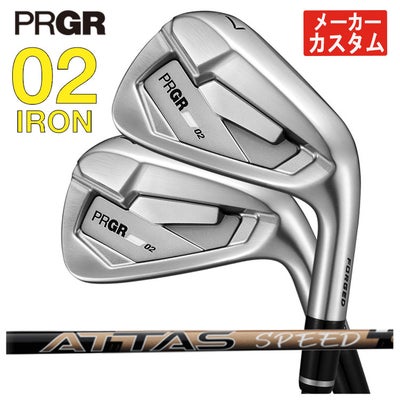 プロギアPRGR01アイアンスペックスチールVer.2M-43(S)シャフト#6～Pw(5本セット)